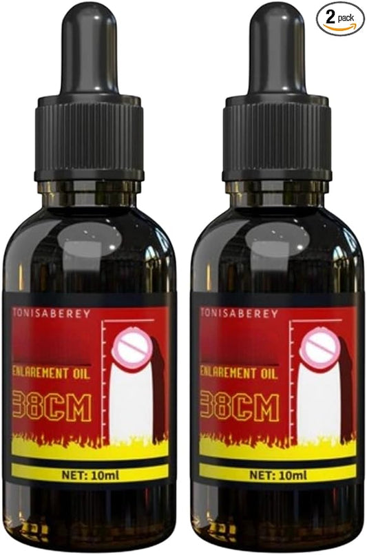 2PCS Natural Male XXXL Extra Power Strength Massage Essential Oil (T204)