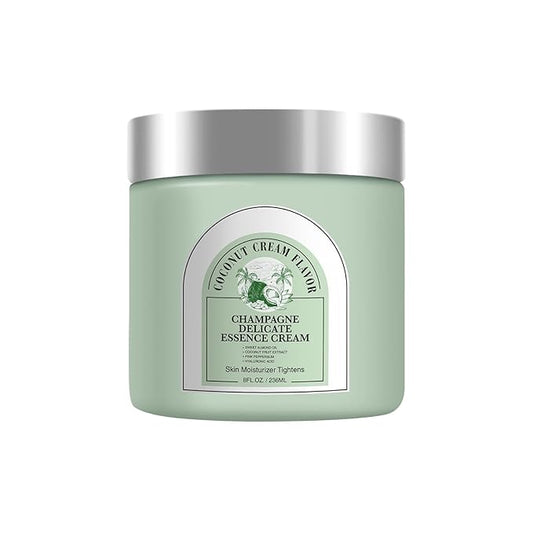 Champagne Lift Body Creme, Lift Firming Hydrating Cream Deep Moisturise Dry Skin Arms & Legs.(Coconut Cream)