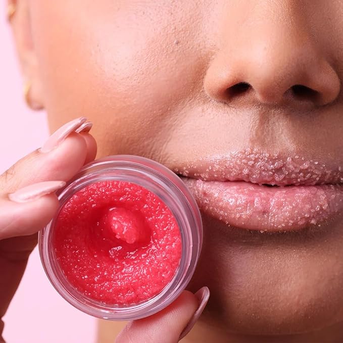 NCLA - Lip Care Set + Lip Scrubber | Clean, Natural, Non-Toxic Beauty (Watermelon)