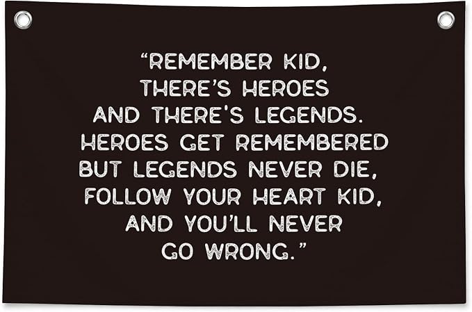 Vintage Baseball Wall Decor for Boys Room, Inspirational Sports Quote Canvas Banner, Retro Baseball Nursery Wall Art for Bedroom Playroom,Baby Shower Gifts,30x20 Inch(Black)