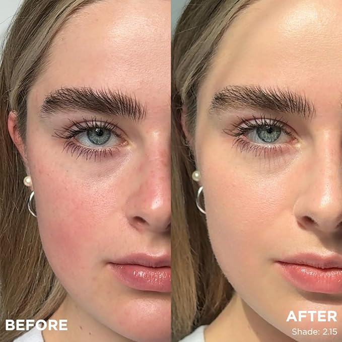 HALEYS Re-form Luminous Skin Foundation, VEGAN + CRUELTY-FREE, Blurs, Conceals, Blendable, Buildable Med-to-Full Coverage, Weightless, Oil-free, All-Day Wear, Hyaluronic Acid, All skin types (3.25)