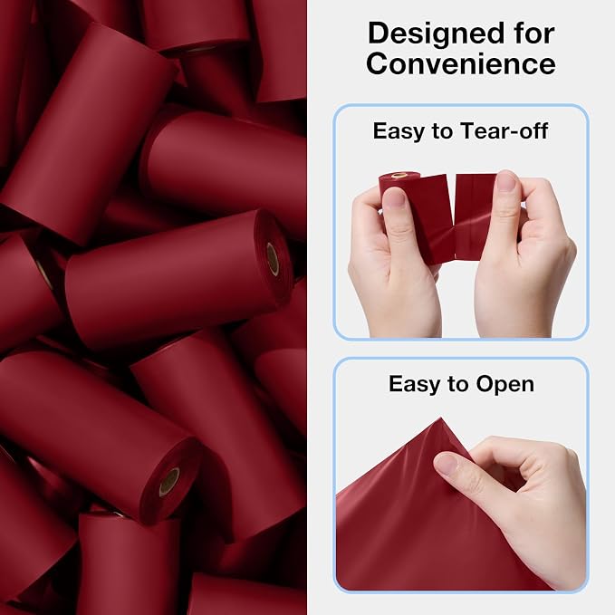 VETRESKA Dog Poop Bags, 300 Counts, Leak Proof, Extra Thick and Large | Pet Waste Bags for Dog Walking and Cat Litter, Rose & Amberwood Scented