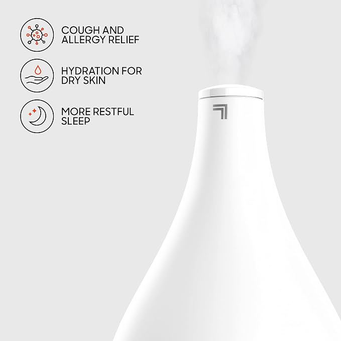 Sharper Image AROMA 2 Ultrasonic Humidifier with Aromatherapy