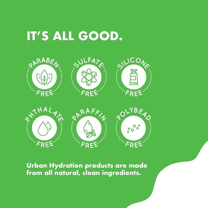 Urban Hydration Bright & Balanced Aloe Vera Leaf Facial Gel Mask | Lightweight, Removes Skin Impurities, Hydrates, Helps with Acne, Benefits For Smooth Skin, All Skin Types | 6.7 Fl Ounce