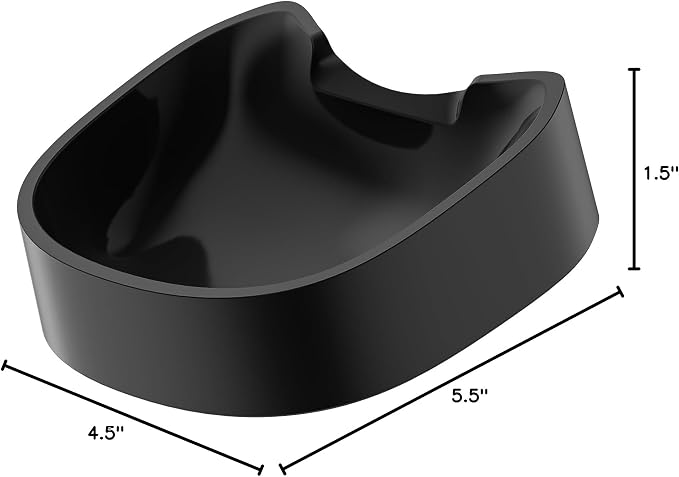 IMIPAW Automatic Cat Feeders Replacement Food Bowl (Black)