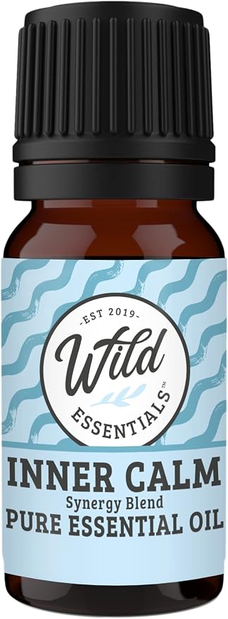 Wild Essentials Wild Horse Essential Oil Diffuser Necklace Gift Set with Inner Calm & Relax Oils – Nickel Free Alloy Pendant with 12 Color Pads – USA Made Oils & Perfume Necklace – Family Company
