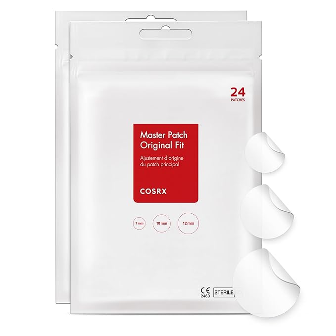 COSRX Maximized Acne Patch Duo - Acne Pimple Patch 2 Pack (48 Counts) + Master Patch Intensive X-Large (10 Counts), Powerful Acne Spot Treatment