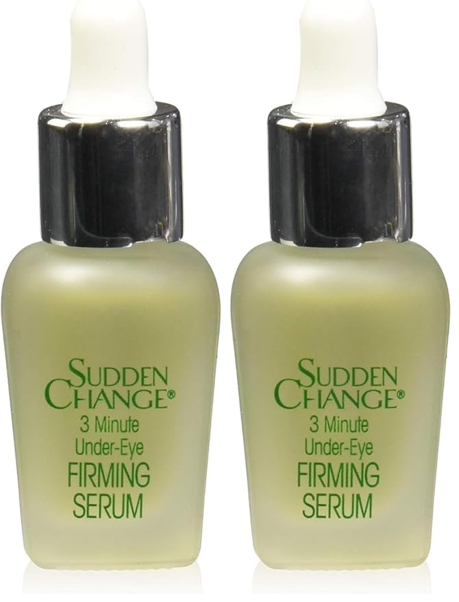 Sudden Change Instant Under-Eye Firming Serum - (Classic Formula) Under-Eye Bags Treatment for Puffiness, Lines, & Wrinkles - Wear With or Without Makeup - 3 Minute Results (0.23 oz) (Pack of 2)