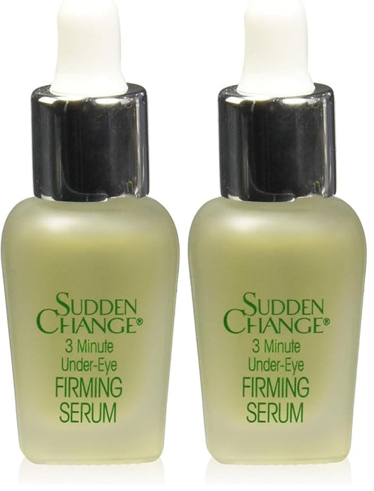Sudden Change Instant Under-Eye Firming Serum - (Classic Formula) Under-Eye Bags Treatment for Puffiness, Lines, & Wrinkles - Wear With or Without Makeup - 3 Minute Results (0.23 oz) (Pack of 2)