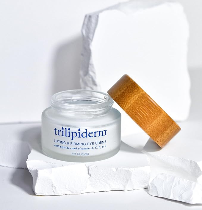 Trilipiderm Natural Lifting & Firming Eye Creme Hydrating, Healthy Eye Treatment for Fine Lines
