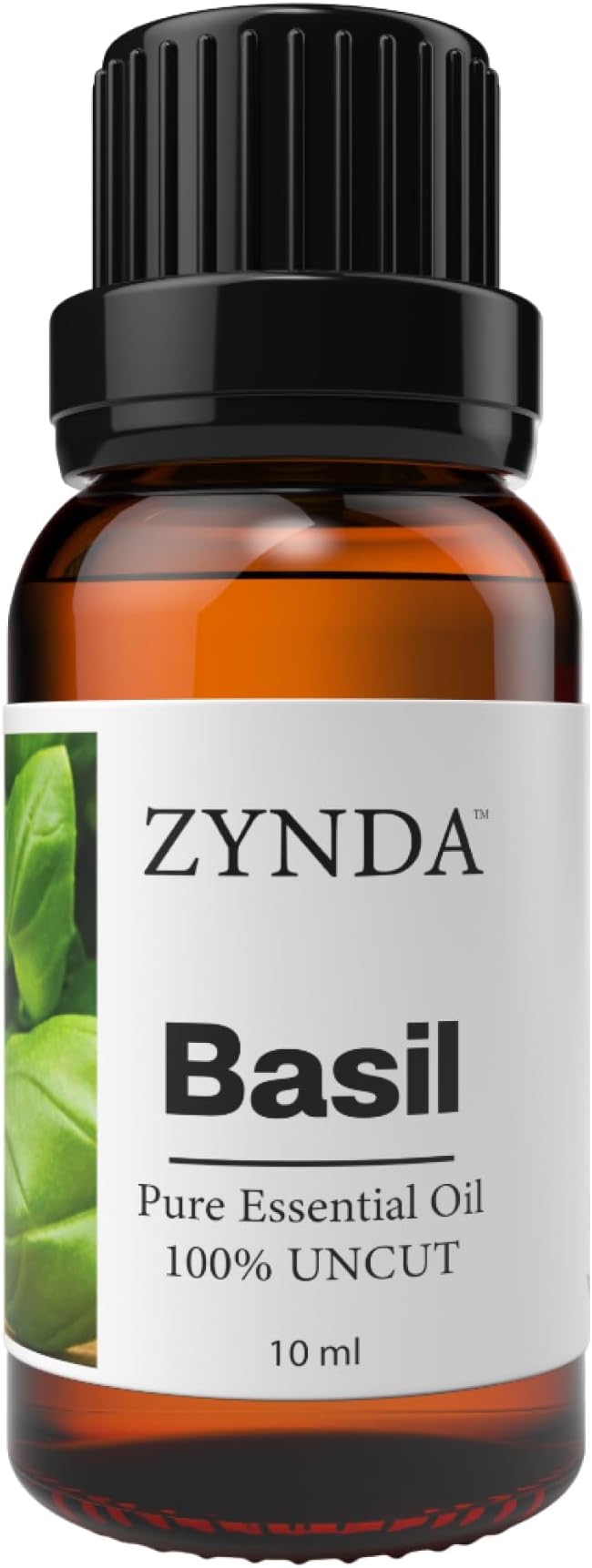 Basil Essential Oil 100% Pure & Natural – Premium Aromatherapy Oil for Diffuser, Massage, Relaxation & Culinary Use – Steam Distilled Uncut Basil Essential Oil Organic, 10ml