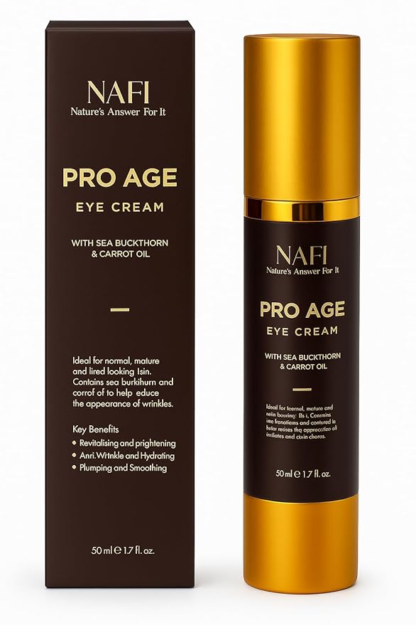 NATURE'S ANSWER FOR IT Pro Age Eye Cream With Sea Buckthorn & Carrot oil, 50ml