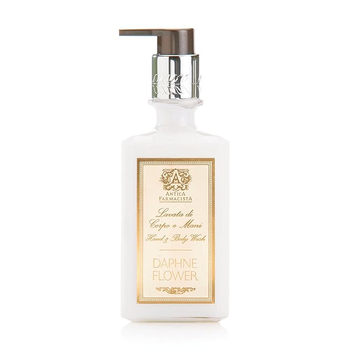 Antica Farmacista Body Moisturizer - Scented Moisturizing Lotion with Aloe Vera, Green Tea & Sweet Almond Oil - Luxury Gift for Any Occasion - Daphne Flower, 10 fl oz