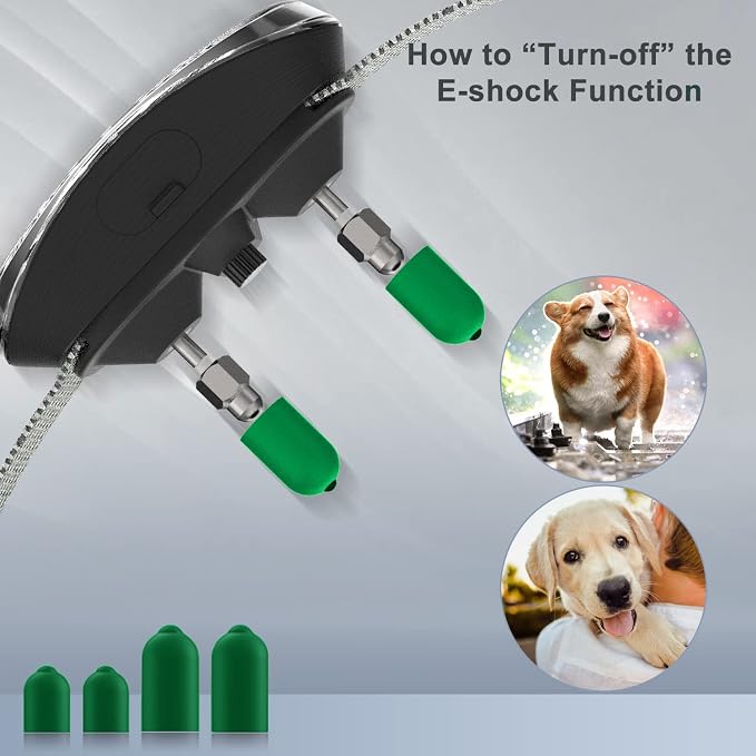 Smart Automatic Anti bark Dog Collar Intelligent Waterproof Rechargeable Barking Terminator (Black Bark Collar)
