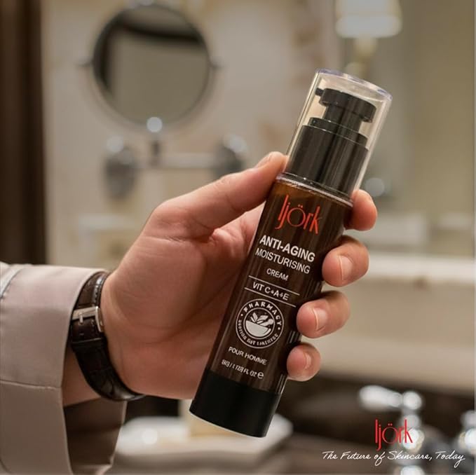 Men’s Anti-Aging Cream for Face and Neck | Male Anti Wrinkles Cream for Face, Neck and Hand.