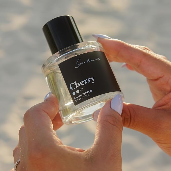 Scentiment Cherry Eau de Parfum – Sweet Cherry, Almond & Vanilla | Warm, Addictive Fruity Gourmand Perfume for Women (50 ml / 1.69 Fl Oz)
