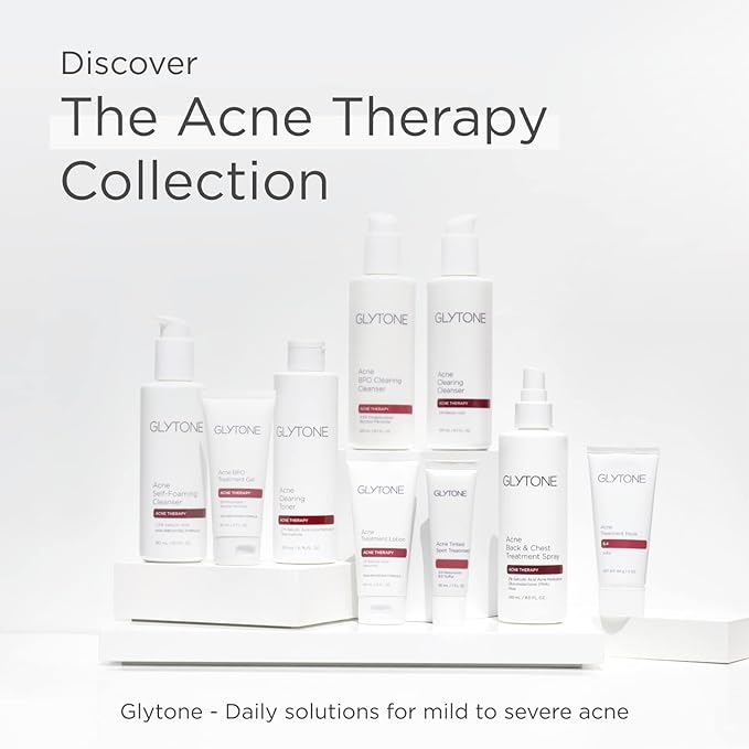 Glytone Acne Tinted Spot Treatment | Acne Cream with 8% Sulfur & 2% Resorcinol | Fast Acting Blemish Spot Treatment for face | Clears Breakout & Unclog Pores | Blemish Concealer | 1 fl oz