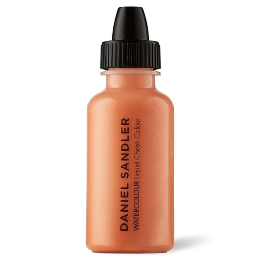 Daniel Sandler WATERCOLOUR LIQUID ILLUMINATOR - 'GRACE' 15ml – Shimmer Liquid Blush for Cheeks Make up, Highlighter – Oil-Free, Lightweight, Buildable & Long-Lasting for Cheeks & Lips