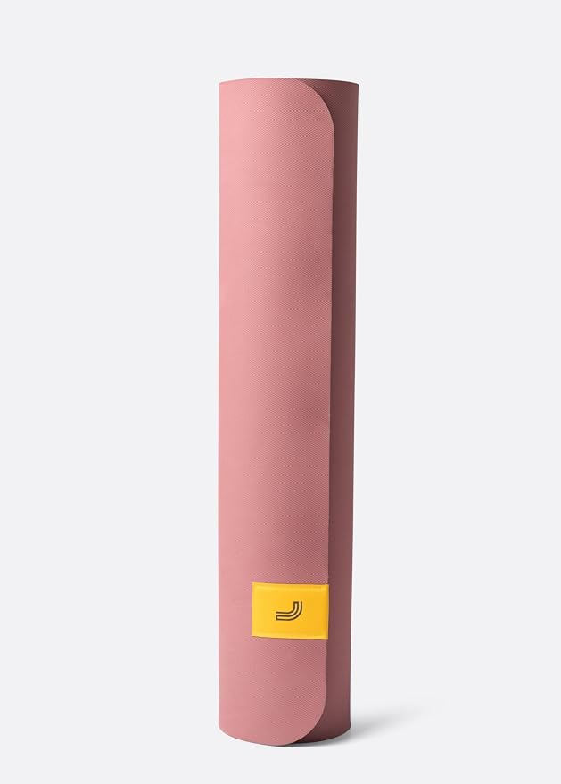 Lolë Pose Yoga Mat for Women with Strap Carrier – Non-Slip 5mm Thick