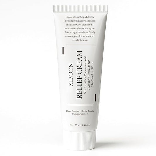 Barrier Cream with Niacinamide, Arbutin & Tranexamic Acid, Korean Skin Care Moisturizer for Soothing Repairing & Blemish Care, Vegan & Gentle Formula for All Skin Types, 1.69 Fl Oz