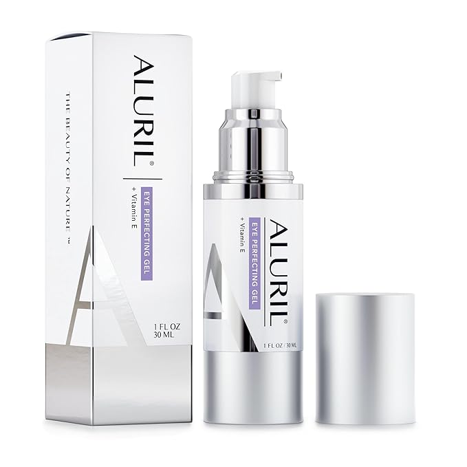 Eye Perfecting Gel – Hydrating & Nourishing Targets Dark Circles, Depuff & Revitalize Under Eye Area, Enhanced with Vitamin E to Refresh Skin Tone & Texture, Suitable for All Skin Types 1 fl oz