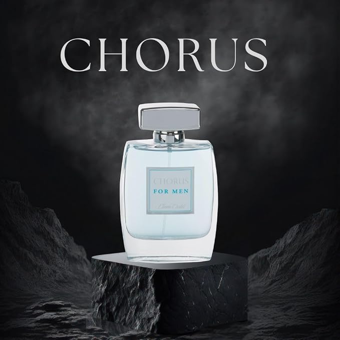 Diane Castel Chorus - Cologne for Men - Mens Cologne with Bergamot, Mandarin, and Green Apple Top Notes - Fresh Fragrance - Long Lasting - 3.3 oz
