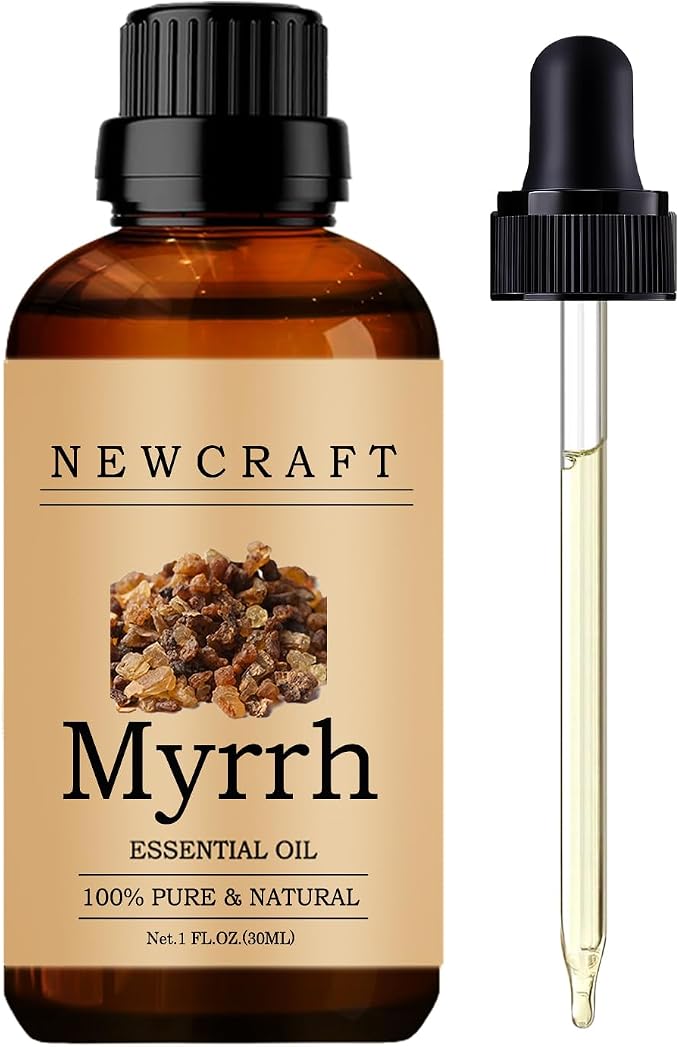 Myrrh Essential Oils, 100% Pure and Natural Essential Oil for Aromatherapy Diffuser - Myrrh/1 Fl Oz