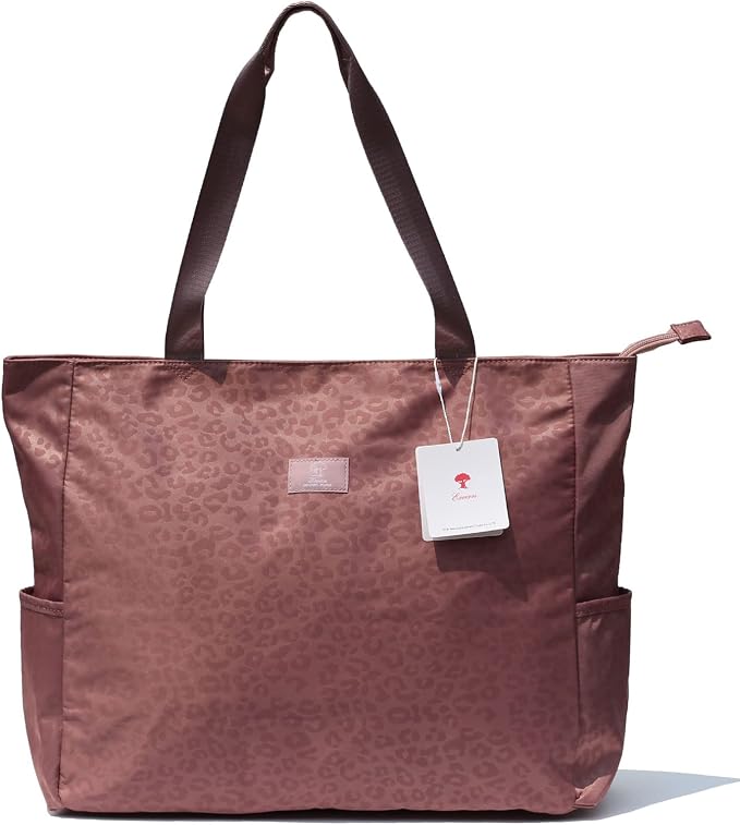 ESVAN LARGE BEACH BAG Water Resistant Lightweight 20 inch Women Oversize Tote Bag for Gym Beach Travel Pool Yoga Nurse