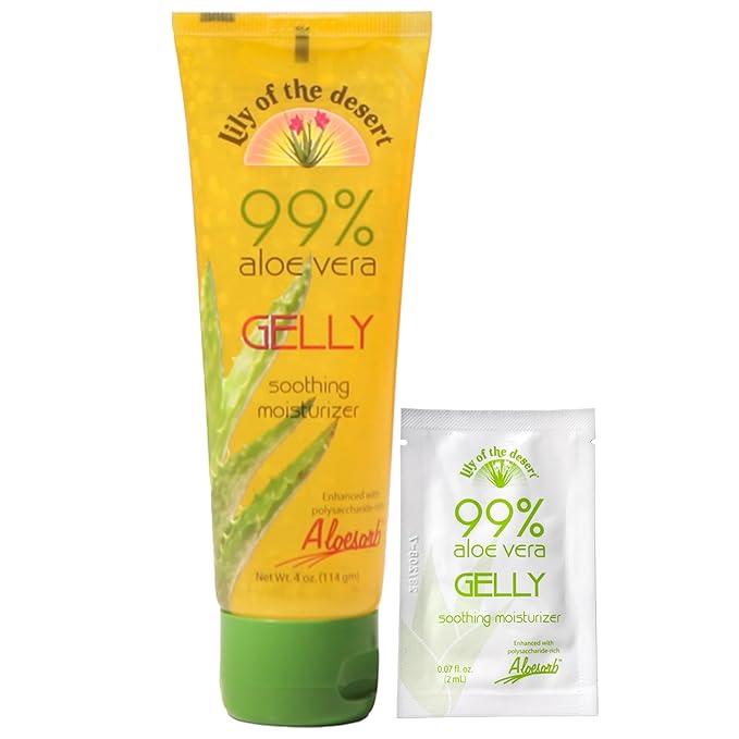 Aloe Vera Gelly Lily Of The Desert 4 oz Gel