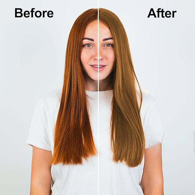 Agthyuve Hair Dye Shampoo 3 in 1, Blonde Brown Hair Dye 16.9 FL Oz, Hair Shampoo, Semi-Permanent Hair Color Shampoo, Lasts 30 Days (Blonde Brown)