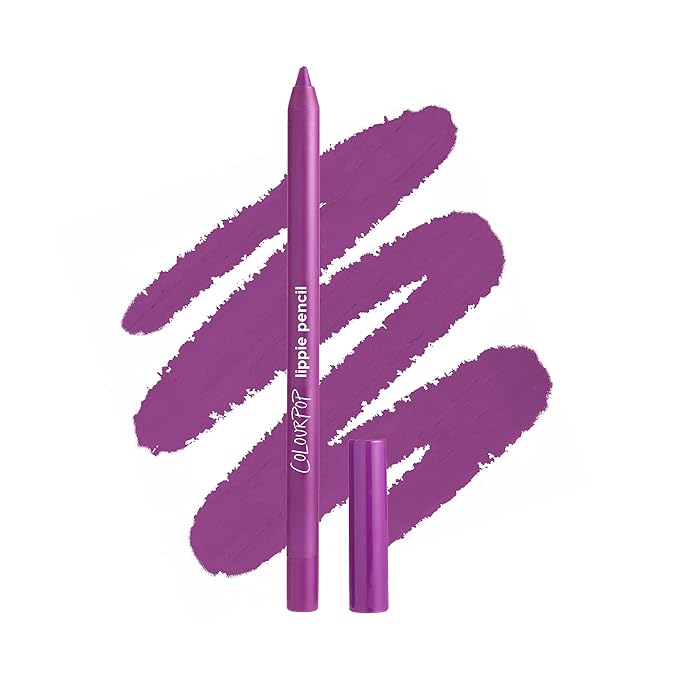 ColourPop Lippie Lip Pencil - High-Pigment, Long-Lasting & Sharpenable Lip Liner with High-Impact Color - Vegan, Cream Formula with Precise Application - TBH (0.35 oz)