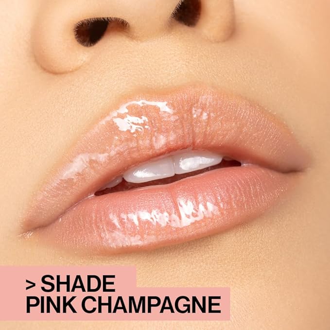 wet n wild MegaSlicks Lip Gloss, Ultra-Glossy, Vitamin-E Enriched, Ultra-Gloss High Shine Moisturizing, Cruelty-Free & Vegan - Snuggle Sesh