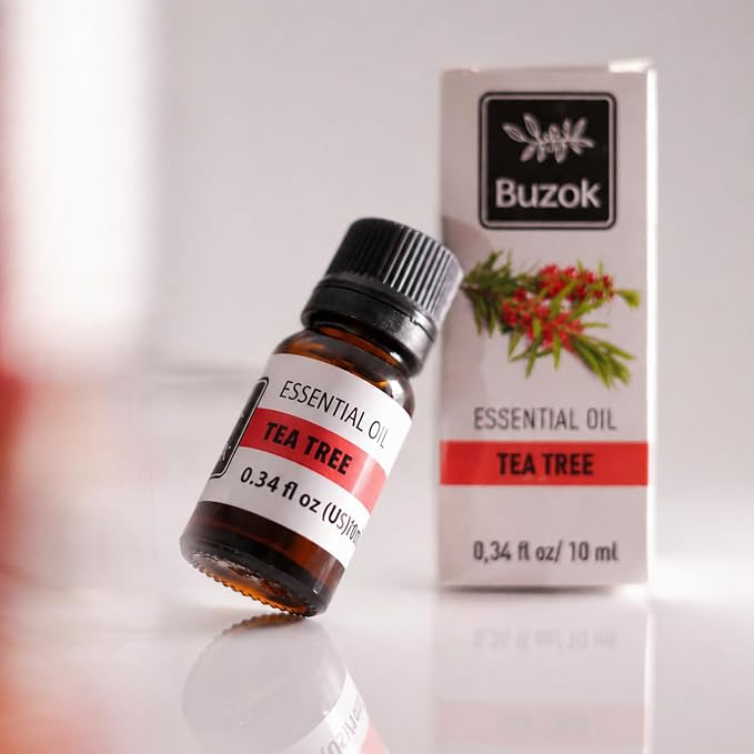 Tea Tree Essential Oil – Fresh Herbal Aroma Oil for Diffusers, Aromatherapy & Home Fragrance – Crisp Tea Tree Scent – 0.34 fl oz (10 ml)