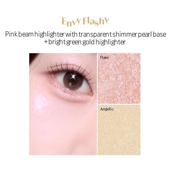 ETUDE Heart Pop Duo Blush, Soft Glow Cheek Colors, Natural Highlight & Glossy Finish, Lightweight Dual-Tone Formula, Korean Makeup Artist Collab, Compact 0.2 oz – Enviflash