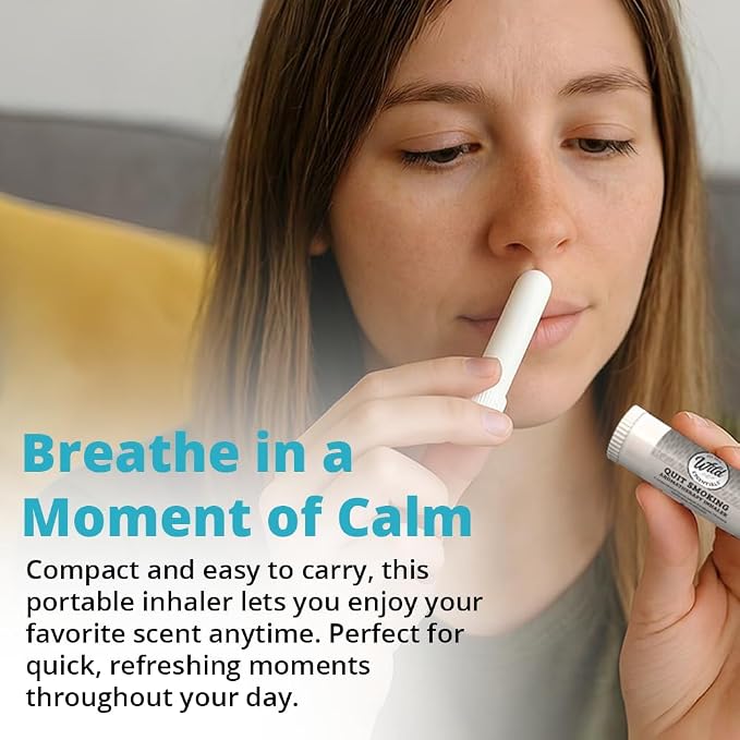 Wild Essentials Alert Essential Oil Blend 2-Pack – Roll-On & Nasal Inhaler with Cedarwood, Eucalyptus, Lavender, Peppermint & Rosemary – Natural Energy, Focus & Mental Clarity Aromatherapy Set