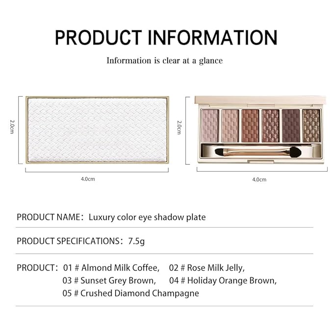 Warm Neutral Brown Eyeshadow Palette – 6 Matte & Shimmer Shades, High-Pigment Long-Lasting Bronze Nude Eye Shadow Kit for Everyday Makeup, Soft Glam & Smokey Looks, Blendable & Beginner-Friendly