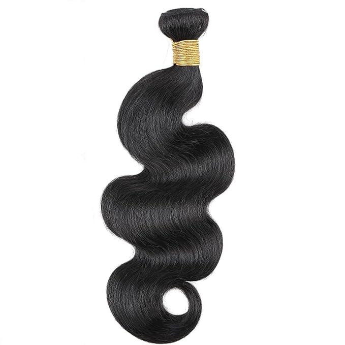 Brazilian Human Hair Bundles Body Wave Human Hair Single Bundle 12inch 100% Unprocessed Virgin Human Hair Body Wave Raw Quick Weaves Deals Natural Black
