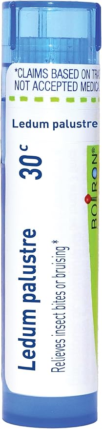 Boiron Ledum Palustre 30C Homeopathic Medicine for Insect Bites - 80 Pellets