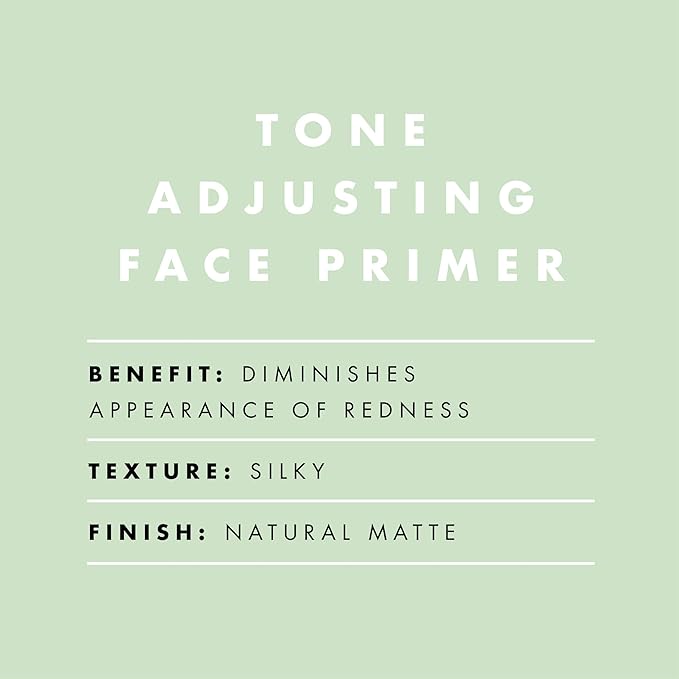 e.l.f. Tone Adjusting Face Primer, Makeup Primer For Neutralizing Uneven Skin Tones & Redness, Grips Makeup To Last, Vegan & Cruelty-free, Large