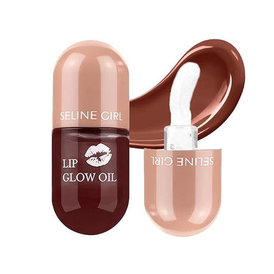 Lip Gloss, Lip Stain Makeup Smooth and Creamy Texture, Lip Tint for Women Girls, Long Lasting Lipstick, Lip Stain Makeup Moisturizing Non-Sticky #plum