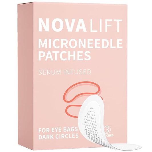 Micro Eye Patches, Under Eye Patches for Puffy Eyes, Dark Circles & Fine Lines, Deeply Hydrating Anti-Wrinkle Patches, Smooth Application Forehead & Smile Line Patches (1)
