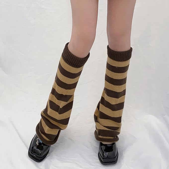 Sexybody Women's Leg Warmers Fashion Knit Warmers Long Socks Cute Y2K Kawaii Japanese Lolita Harajuku Accessories for Girls