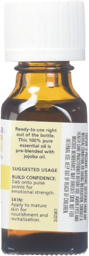 Aura Cacia Pure Aromatherapy, Rose Absolute, Fortifying, .5-Ounces (Pack of 2)
