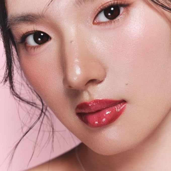 JUDYDOLL Peel Off Stain and Plumping Oil Duo - Long-Lasting Lip Stain with 3D Plumping Gloss, Hydrating and Non-Sticky Formula, Macaron-Inspired Lipstick (#01 Rosy Pearl)