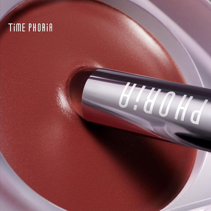 ORBITA LIP AND CHEEK BLURRING POT | Lip & Cheek Tint with Soft Velvety Mud Texture, Blur Matte Finish Lipstick, Featherlight, Multi-Use Makeup, Buildable Color, Long-Wearing (011 Neptune)
