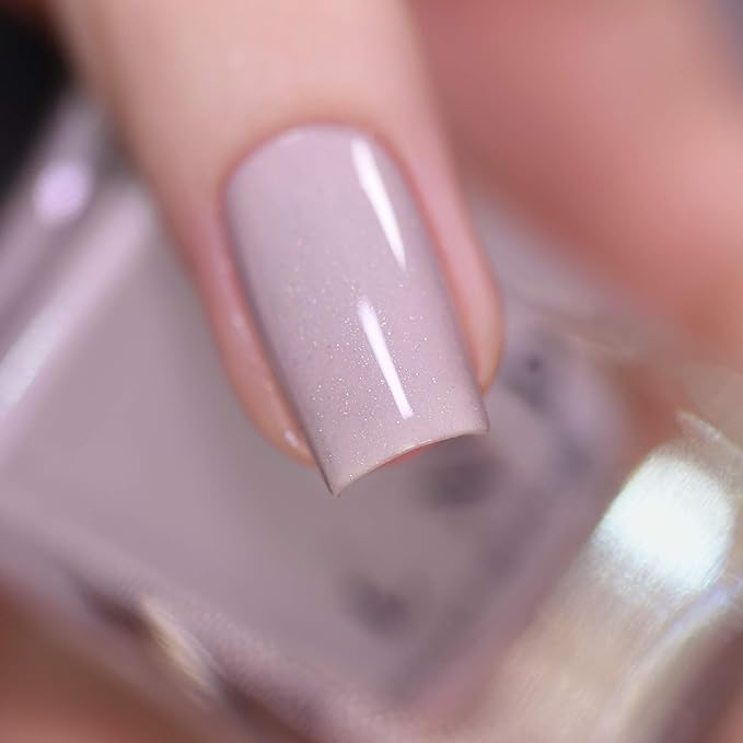 ILNP Vanish - Creamy Dusty Lilac Holographic Nail Polish