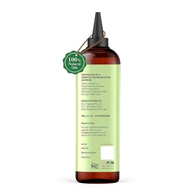 Botanic Hearth Hair Oil for Hair Growth & Hair Treatment Oils | Strengthening Dry, Frizzy, Damaged Hair & Scalp Treatment | Rosemary & Batana Hair Oil – 6.7 Fl Oz