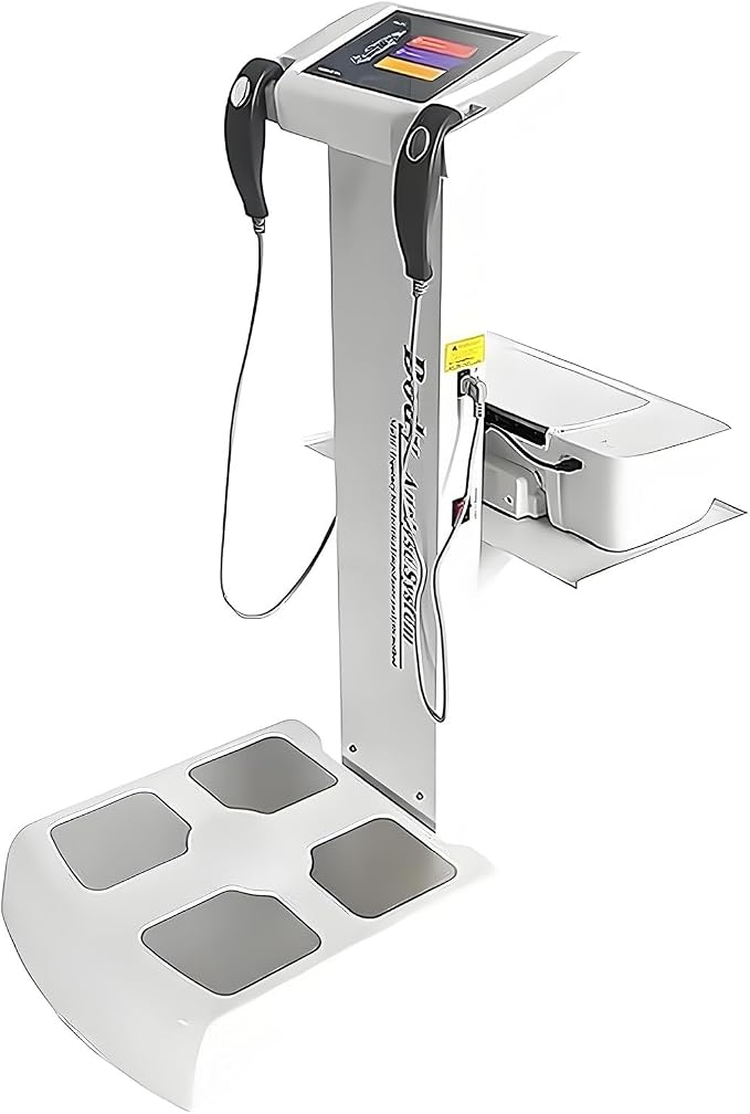 Human Body Analyzer BIM Testing Machine Intelligent Multifrequency Body Composition Analysis System with Printer Fat Testing Equipment 3D Scanner Segmental White