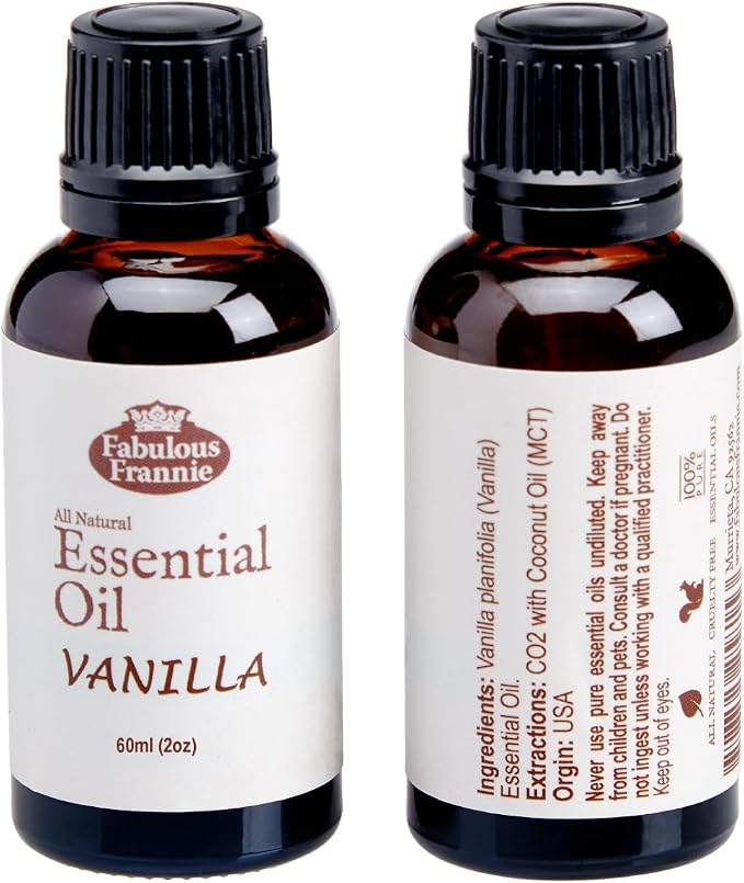 Fabulous Frannie Vanilla Essential Oil Great Scent for The spa and Home 60ml (2oz)