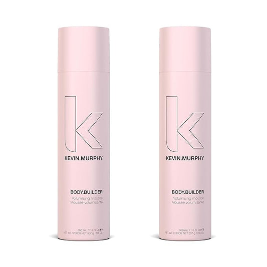KEVIN.MURPHY BODY.BUILDER - Hair volumising Mousse - For All Types - Weightless & Sulphate-Free Hair Mousse - Hair Care Treatment - With Tangerine Peel Oil - 350 mL / 11.8 fl oz (Pack of 2)